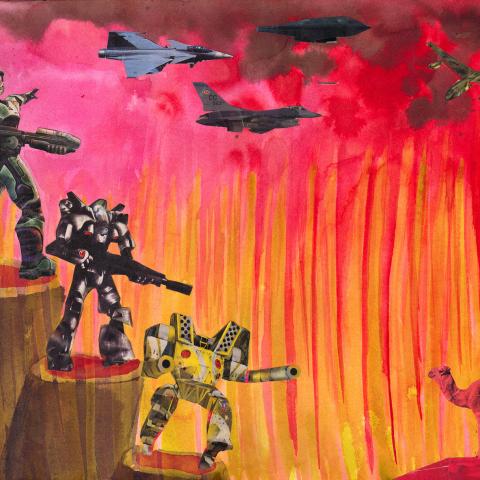 Morgenrot bringt Tod - Collage