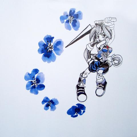 Blumen sind was für Mädchen