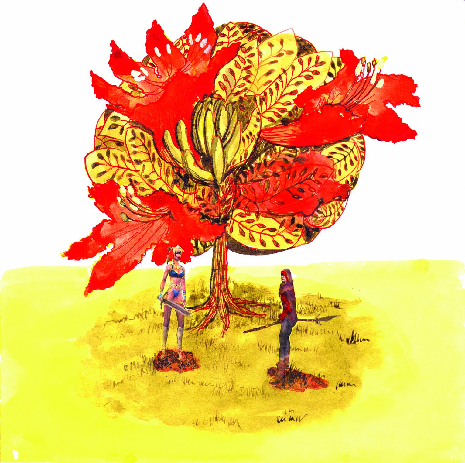 Eva & Adam - Collage