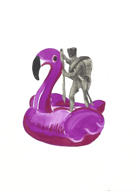 Flamingo-böse
